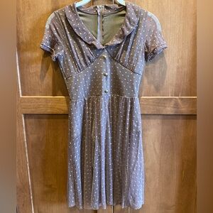 Cute polka dot dress dance solo costume